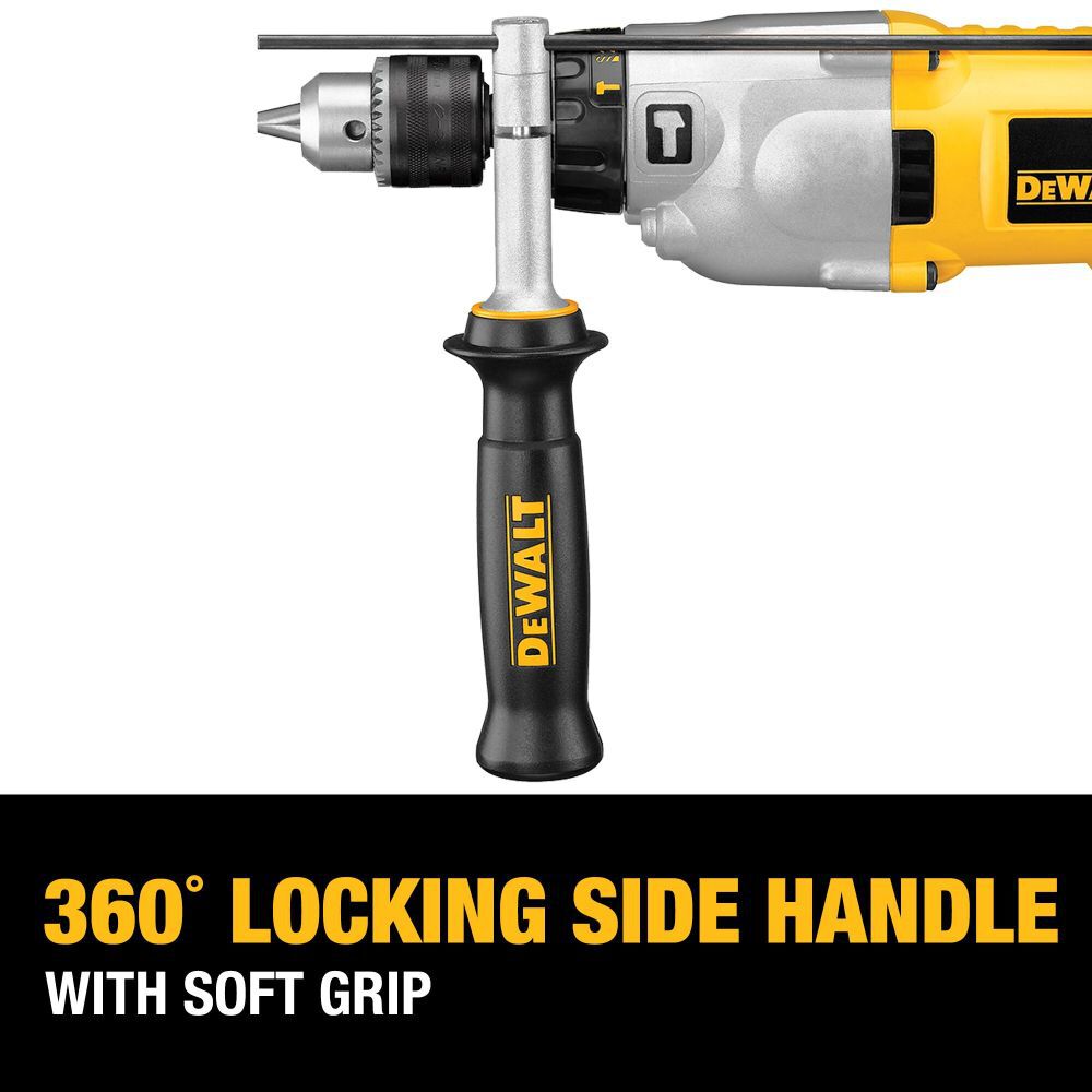 DEWALT 1 2 In. VSR Pistol Grip Hammerdrill Kit DWD520K Acme Tools