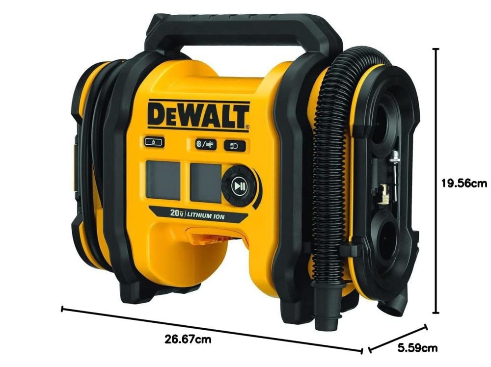 DEWALT 20V MAX Corded/Cordless Air Inflator & Vacuum Bundle, large image number 9