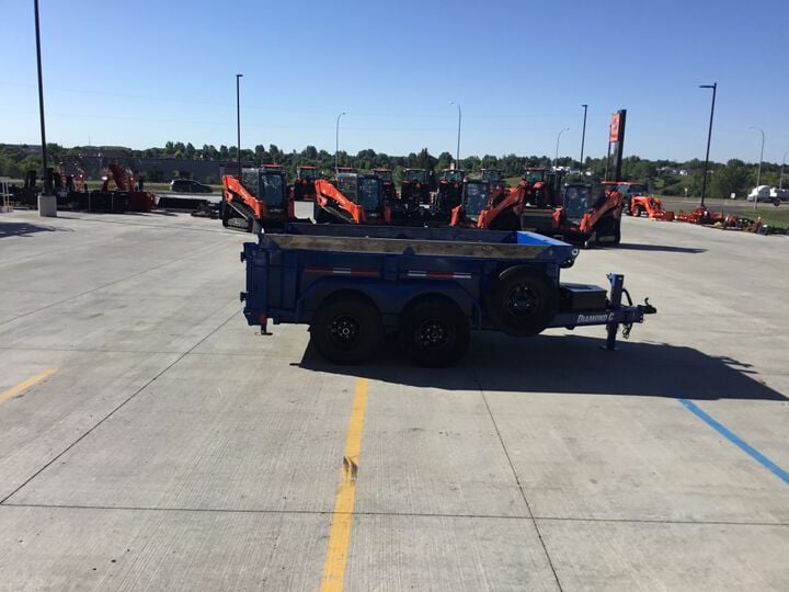 Diamond C MDT 10 Ft Telescopic Dump Trailer, large image number 4