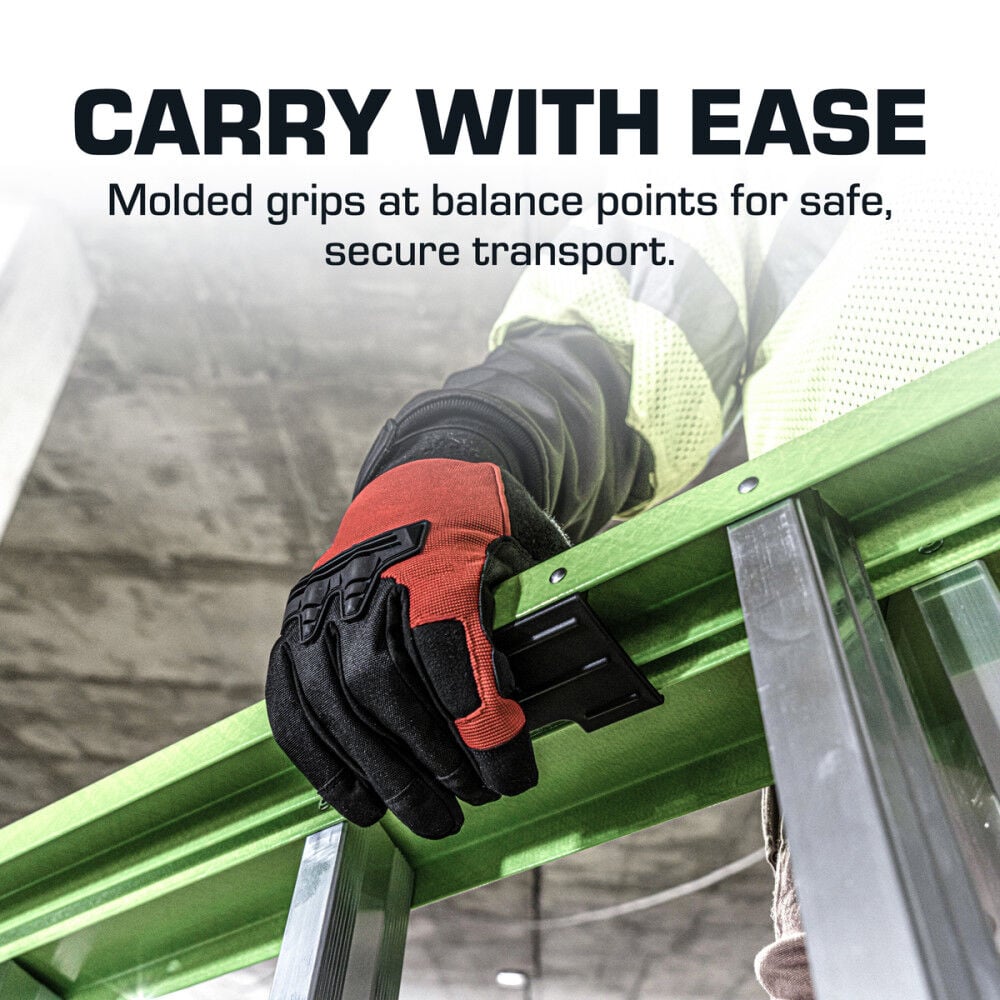 Little Giant Safety A-Force 300XP M8 ANSI Type IA 300 Lbs 8 Ft Pro-Grade Step Ladder, large image number 8