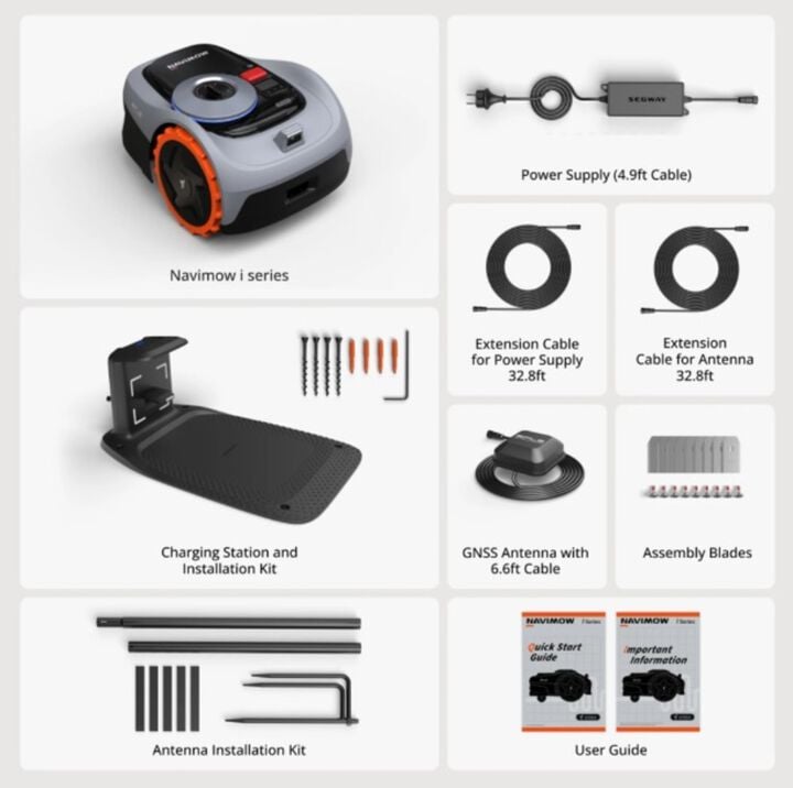 Segway Navimow i110 1/4 Acre Robotic Lawn Mower, large image number 8