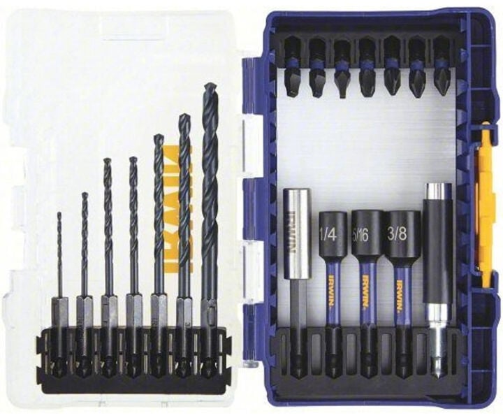 Irwin 19-Piece Fastener Drive Screwdriver Bit Set