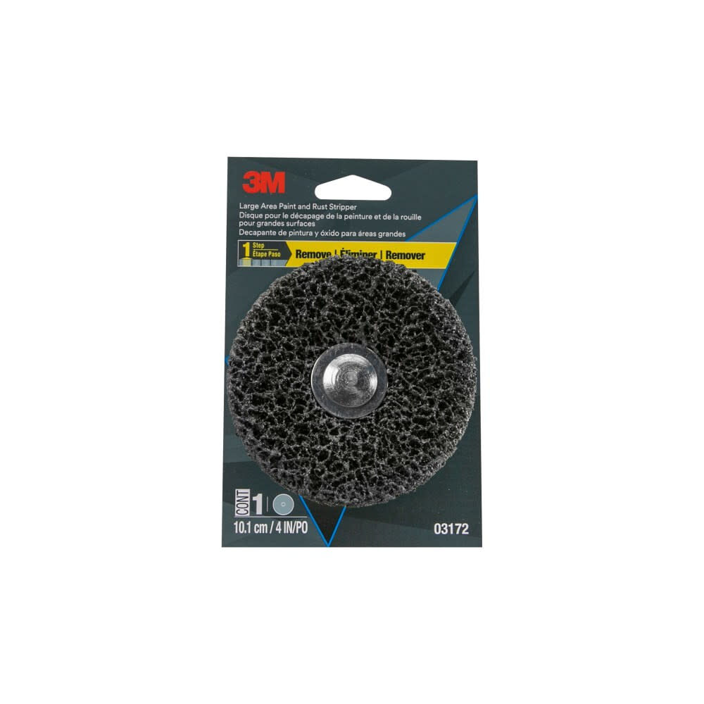 3M 4 in Black Large Area Paint and Rust Stripper, large image number 1