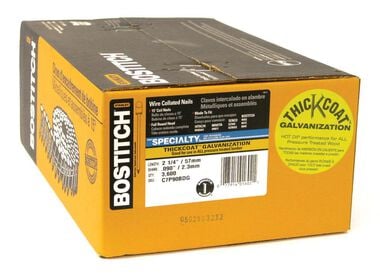 Bostitch 2-1/4 In. x .090 Coil Siding Nail