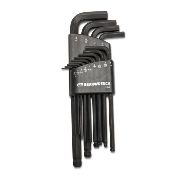 GEARWRENCH SAE Hex Key Set Long Ball End 13pc
