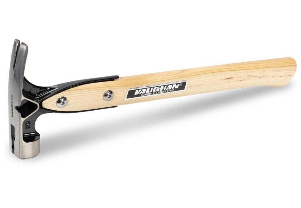 Vaughan 20 Oz Milled Face Rip Hammer with Hickory Handle, large image number 1