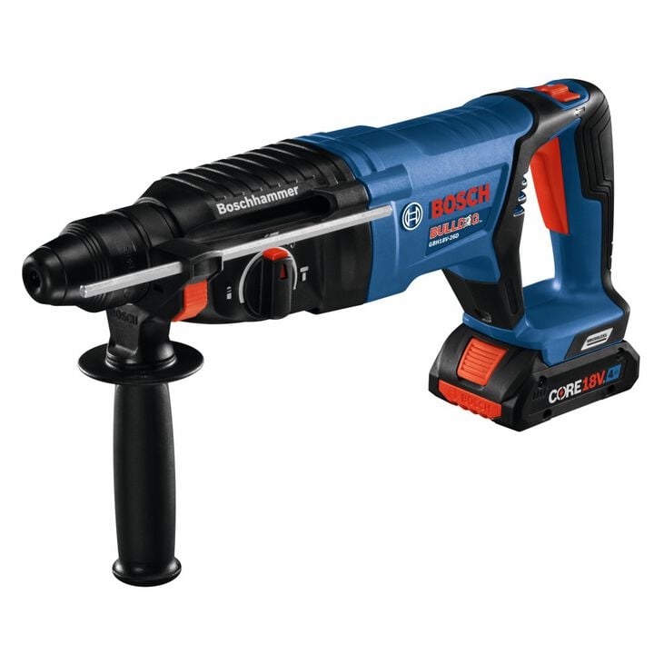 Bosch 18V EC SDS Plus Bulldog 1in Rotary Hammer Kit, large image number 3