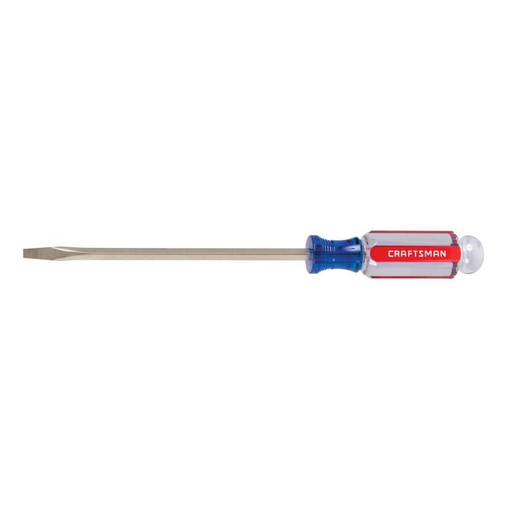 CRAFTSMAN 3/16 Inch x 6 Inch Slotted Acetate Screwdriver