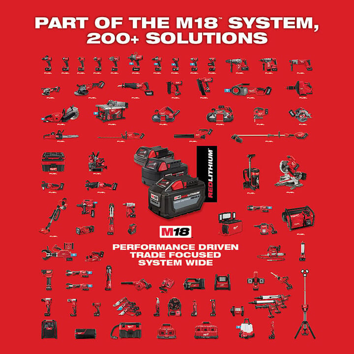 Milwaukee M18 FUEL Dual Battery Wet/Dry Vacuum Motor Head (Bare Tool), large image number 17
