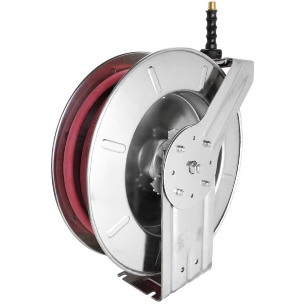 Milton Hose Reel 1/2in ID x 35' Rubber Hose with 1/2in NPT, large image number 5