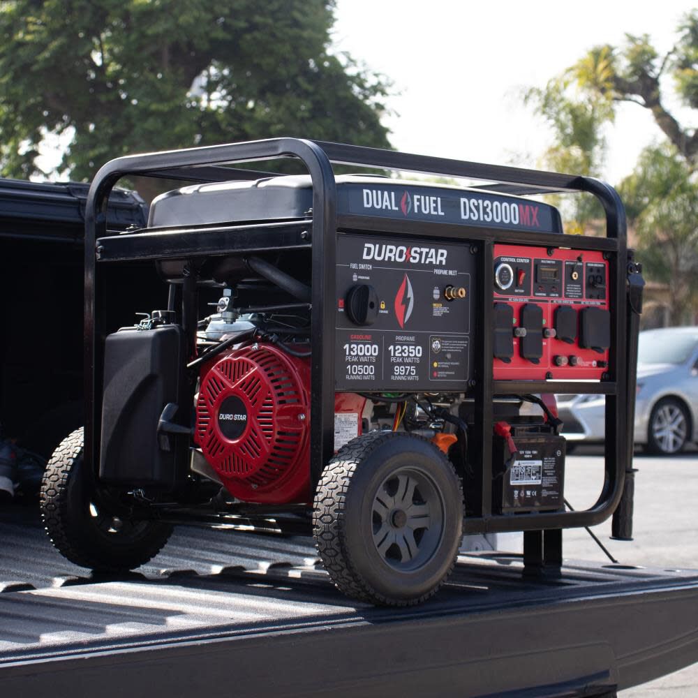 Duromax 13000 Watt Dual Fuel 49 State Portable Generator with CO Alert, large image number 11