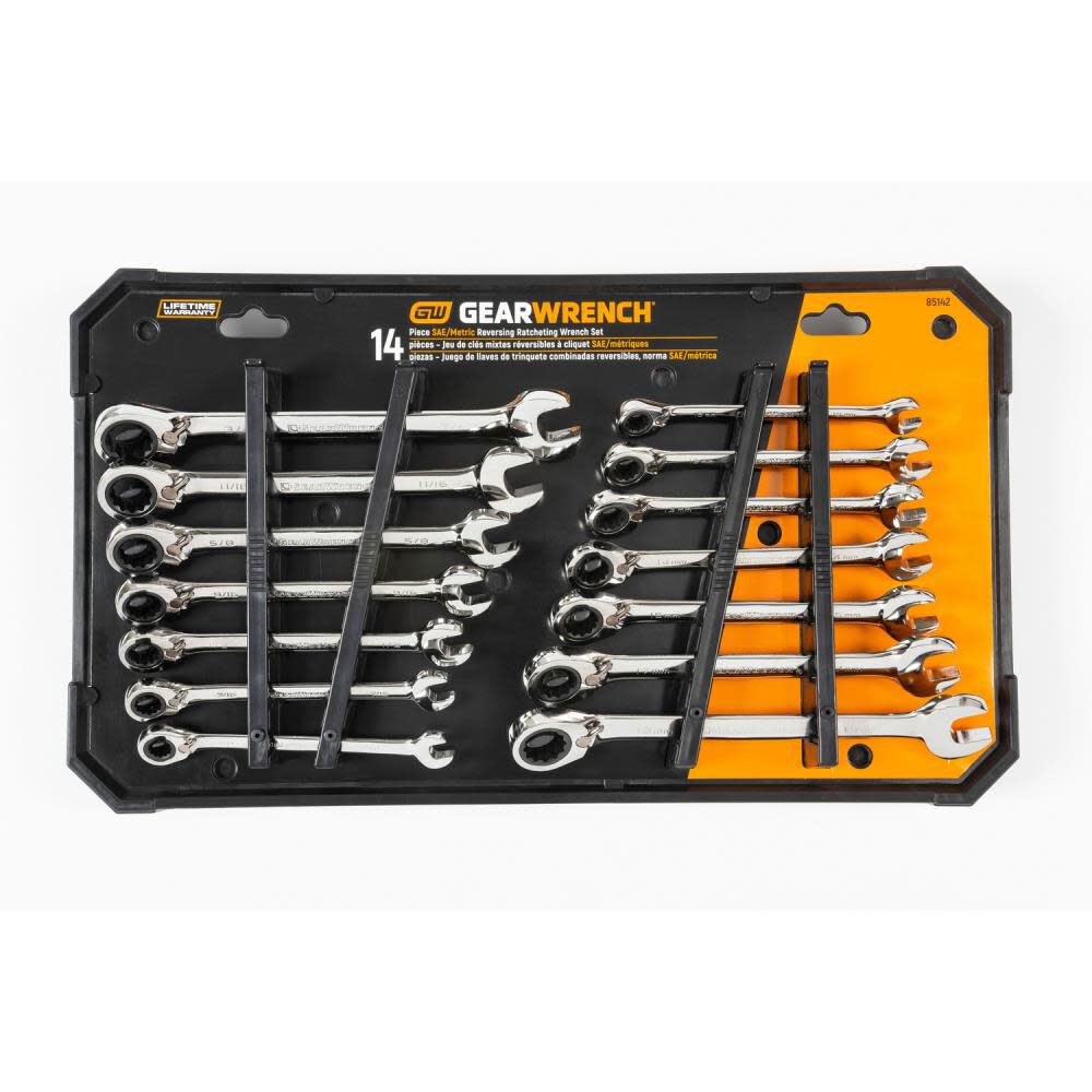 Large ratcheting deals wrench set
