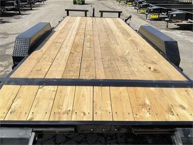 Doolittle Trailer Mfg 84in x 18' Equipment Trailer with Dove Tail 2022 Black, large image number 14