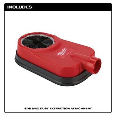 Milwaukee SDS Max Dust Extraction Attachment, large image number 1