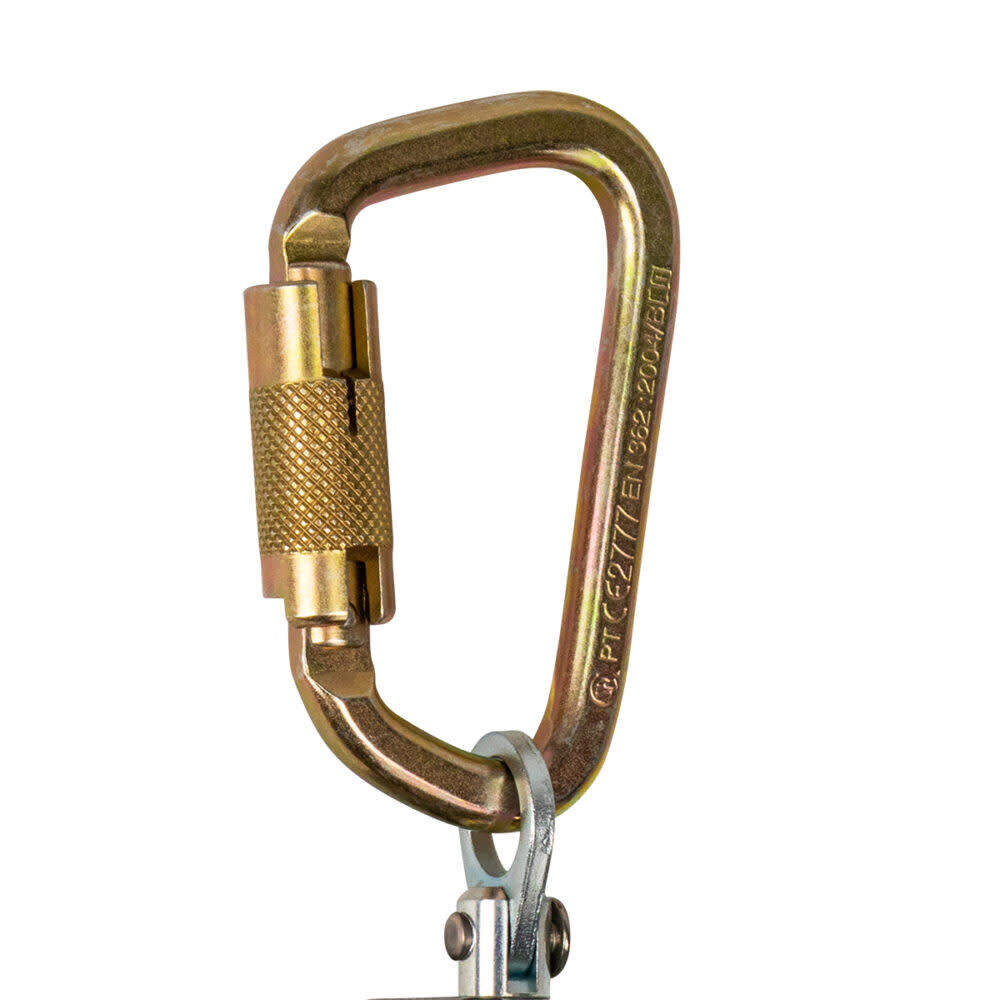 Safewaze Latitude Pro 7 Ft. Single Web SRL-P: Carabiner, Alu Rebar Hook, large image number 2