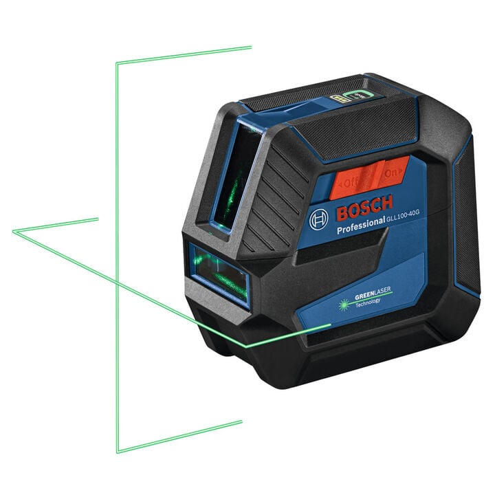 Bosch Green Beam Self Leveling Cross Line Laser Reconditioned