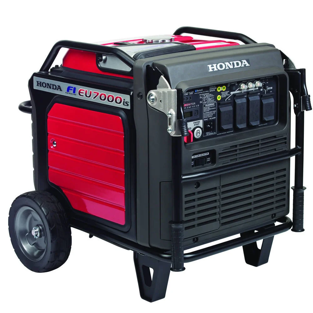 Honda 7,000 Watt Gas Powered 49-State Portable Inverter Generator with CO-Minder, large image number 1