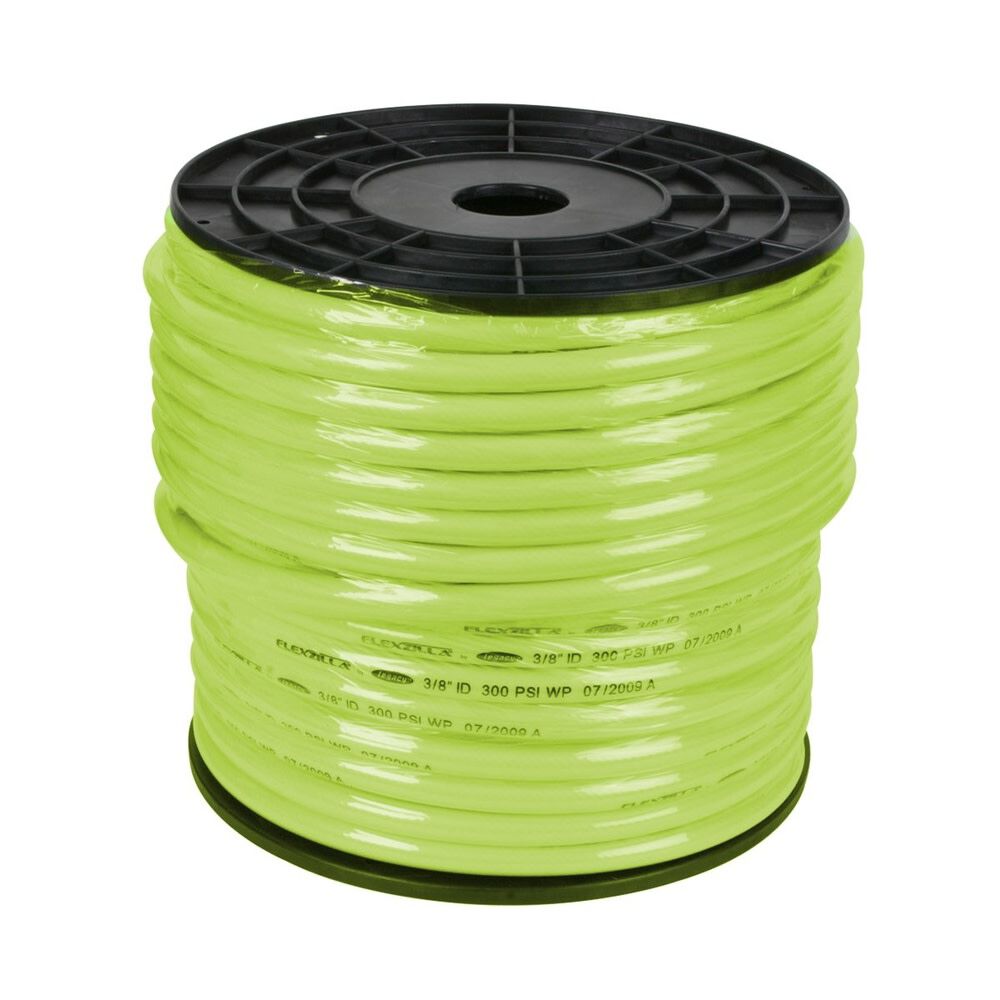 Flexzilla Pro Air Hose 3/8in x 250' with plastic spool in ZillaGreen  HFZ38250YW - Acme Tools