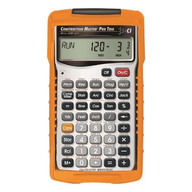 Calculated Industries CM Pro Trig Construction Math Calculator, large image number 0