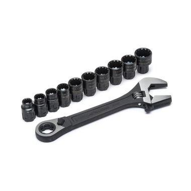 Crescent X6  Pass-Thru Adjustable Wrench Set