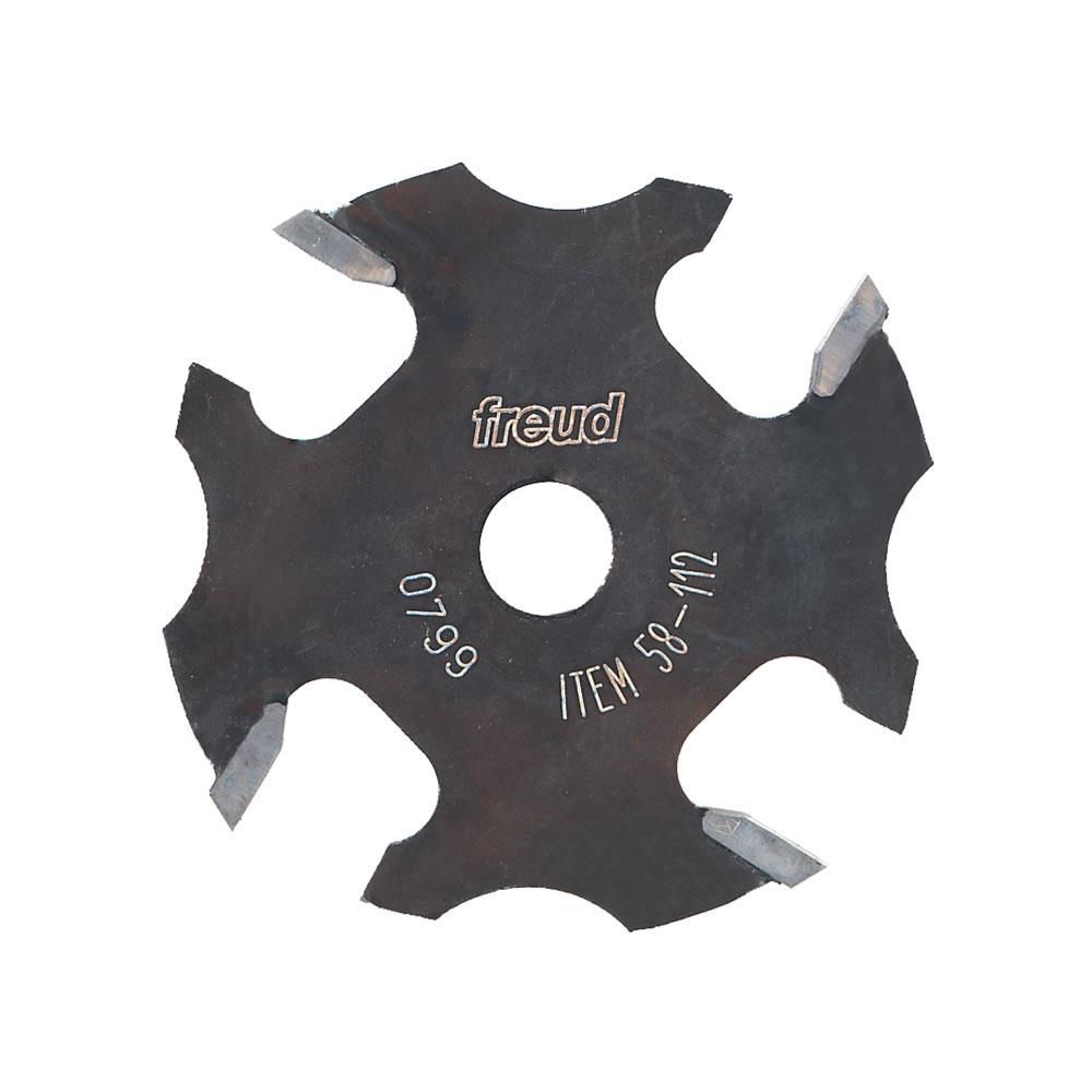 Freud 9/16 In. Depth x 1/4 In. Slot Four Wing Slotting Cutter, large image number 1