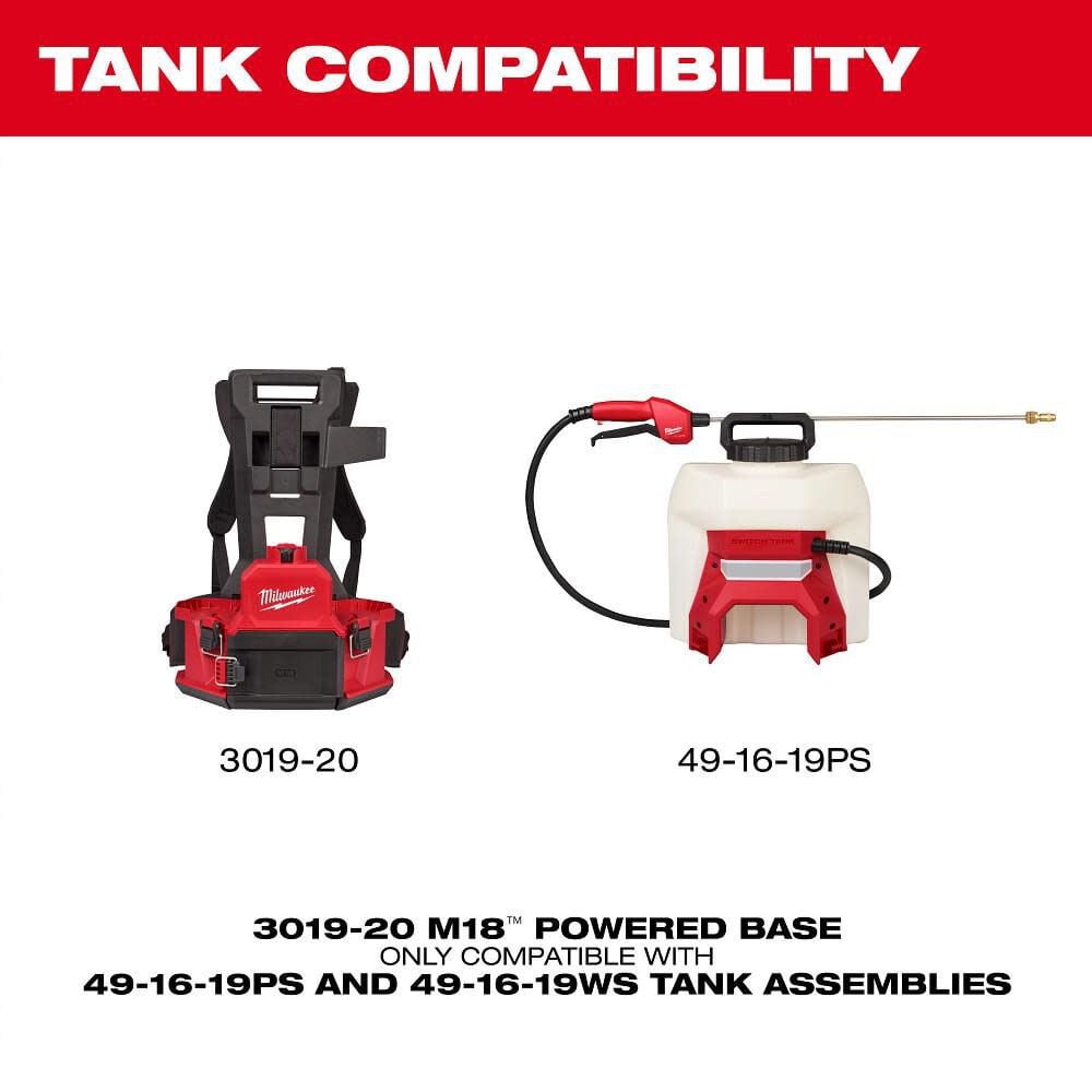 Milwaukee M18 4-Gallon Backpack Sprayer with SWITCH TANK (Bare Tool), large image number 8