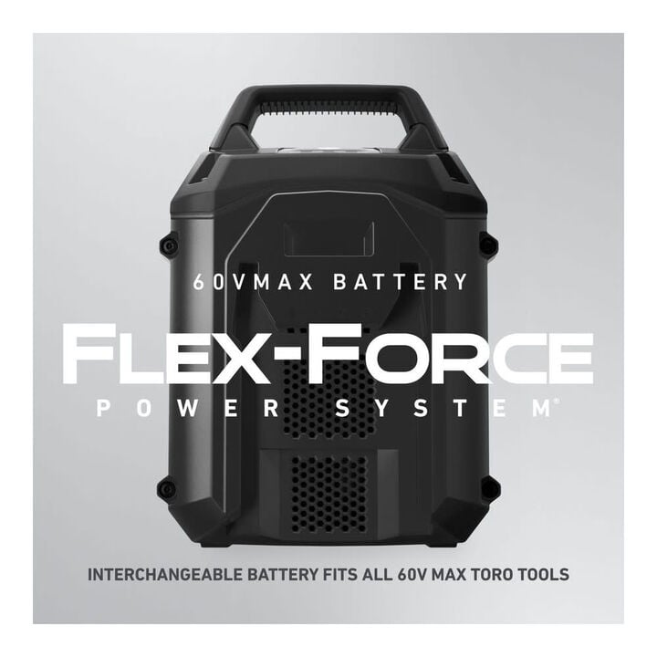 Toro Flex-Force 60 Volt 7.5Ah Lithium-Ion Power Tool Battery Pack with Fuel Indicator, large image number 3
