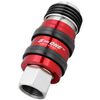 Milton 5 In ONE S-1751 Universal Safety Exhaust Quick-Connect Industrial Coupler 1/4in MNPT, small image number 2