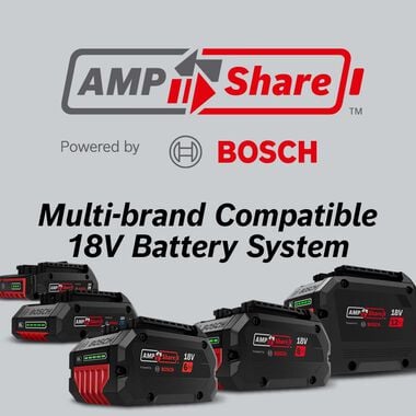 Bosch 18V Brushless StarlockPlus Oscillating Multi-Tool Kit with CORE18V 4 Ah Advanced Power Battery, large image number 7