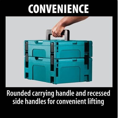 Makita 4-3/8 in. x 15-1/2 in. x 11-5/8 in. Small Interlocking Case, large image number 1