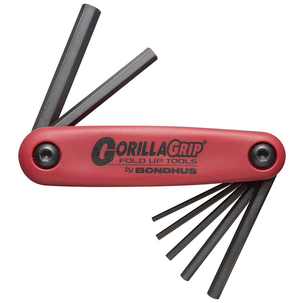 Bondhus Set 7 Hex Fold-up Tools 2-8mm, large image number 1