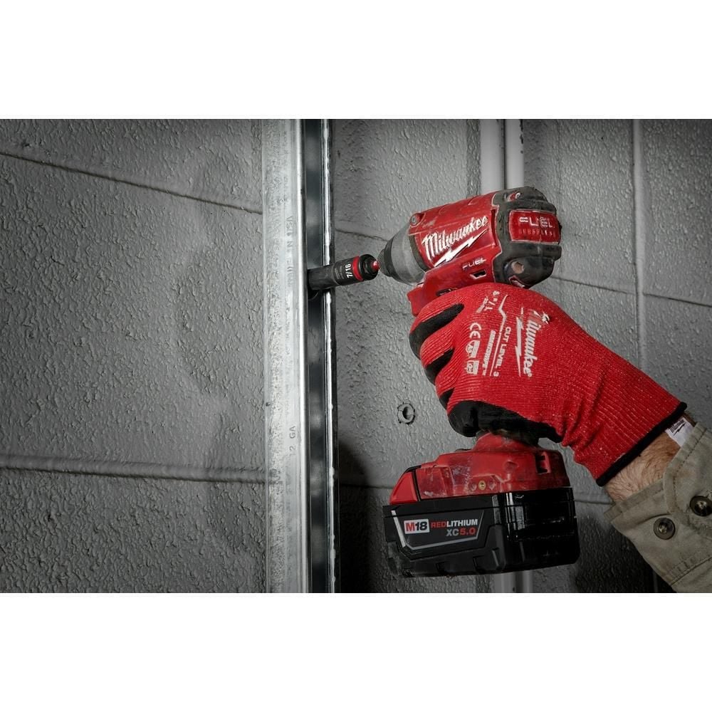 Milwaukee SHOCKWAVE 1/4 in. Hex Shank to 3/8 in. Socket Adapter, large image number 7