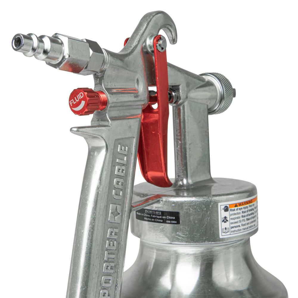 Porter Cable 1 Quart 50 PSI Basic Spray Gun, large image number 5