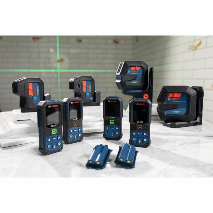 Bosch Laser Level Green Beam Three Point Self Leveling Alignment, large image number 1