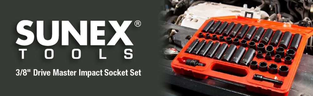 Sunex 3/8 Inch Drive 42-Piece Master Impact Socket Set, large image number 6