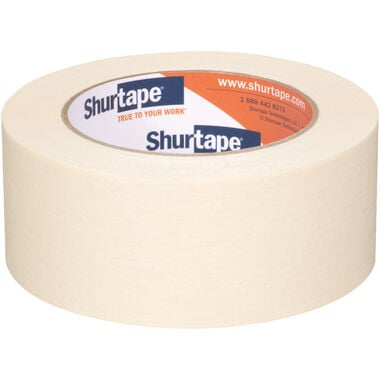 Shurtape CP 105 General Purpose Masking Tape Natural 48mm x 55m-1 Roll, large image number 0
