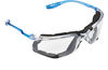 3M Virtua CCS Protective Eyewear 11872-00000-20 with Foam Gasket CLEAR Anti-Fog Lens, small