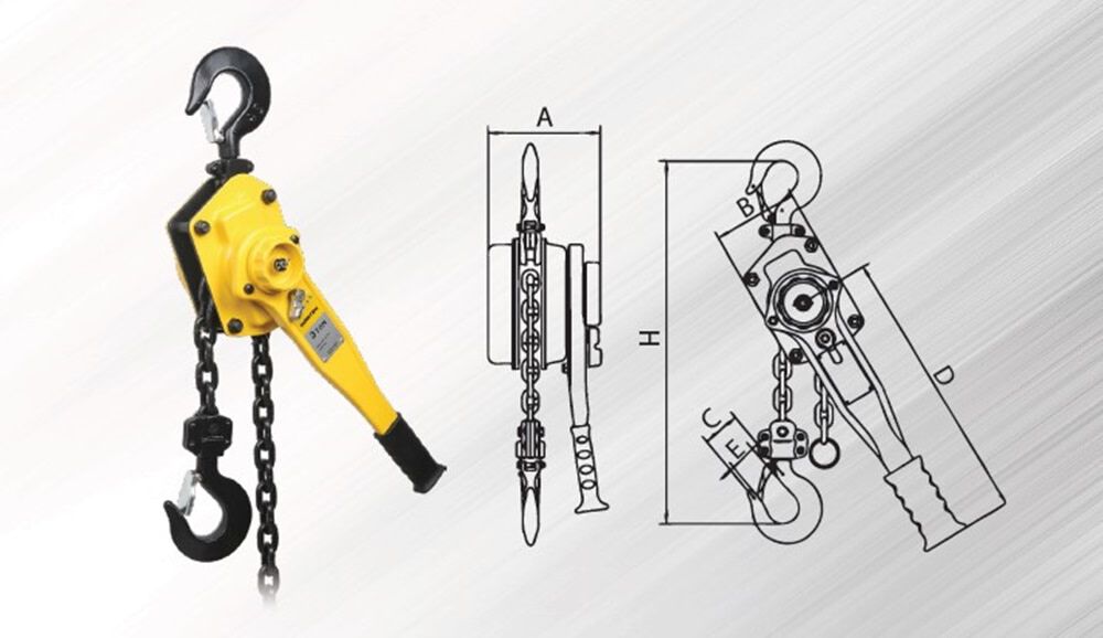 Atlas Lifting and Rigging Hoistek 1.5 Ton Lever Hoist, 10 Ft, large image number 2