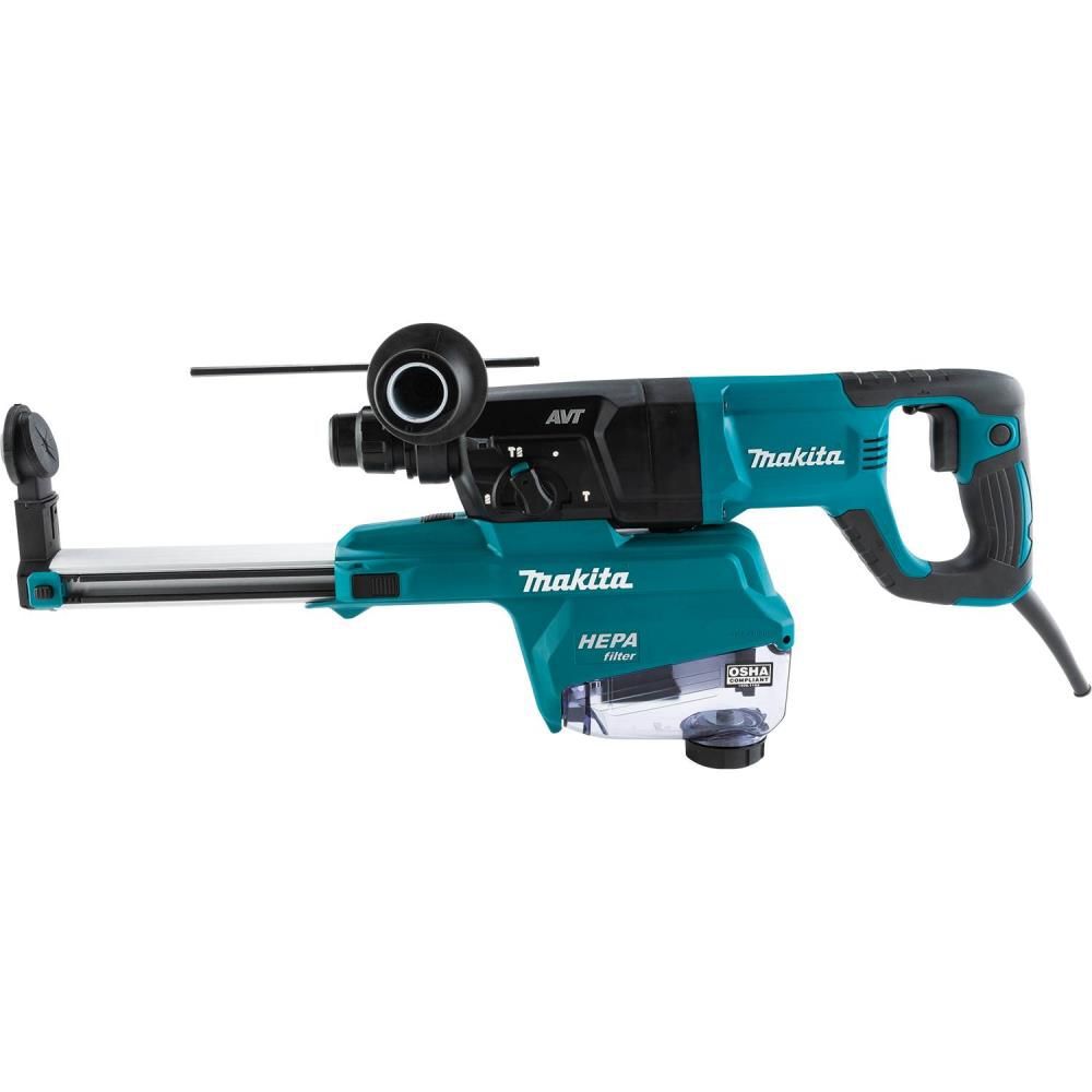 Makita 1 Inch SDS-PLUS AVT Rotary Hammer with HEPA Dust Extractor (D-handle), large image number 3