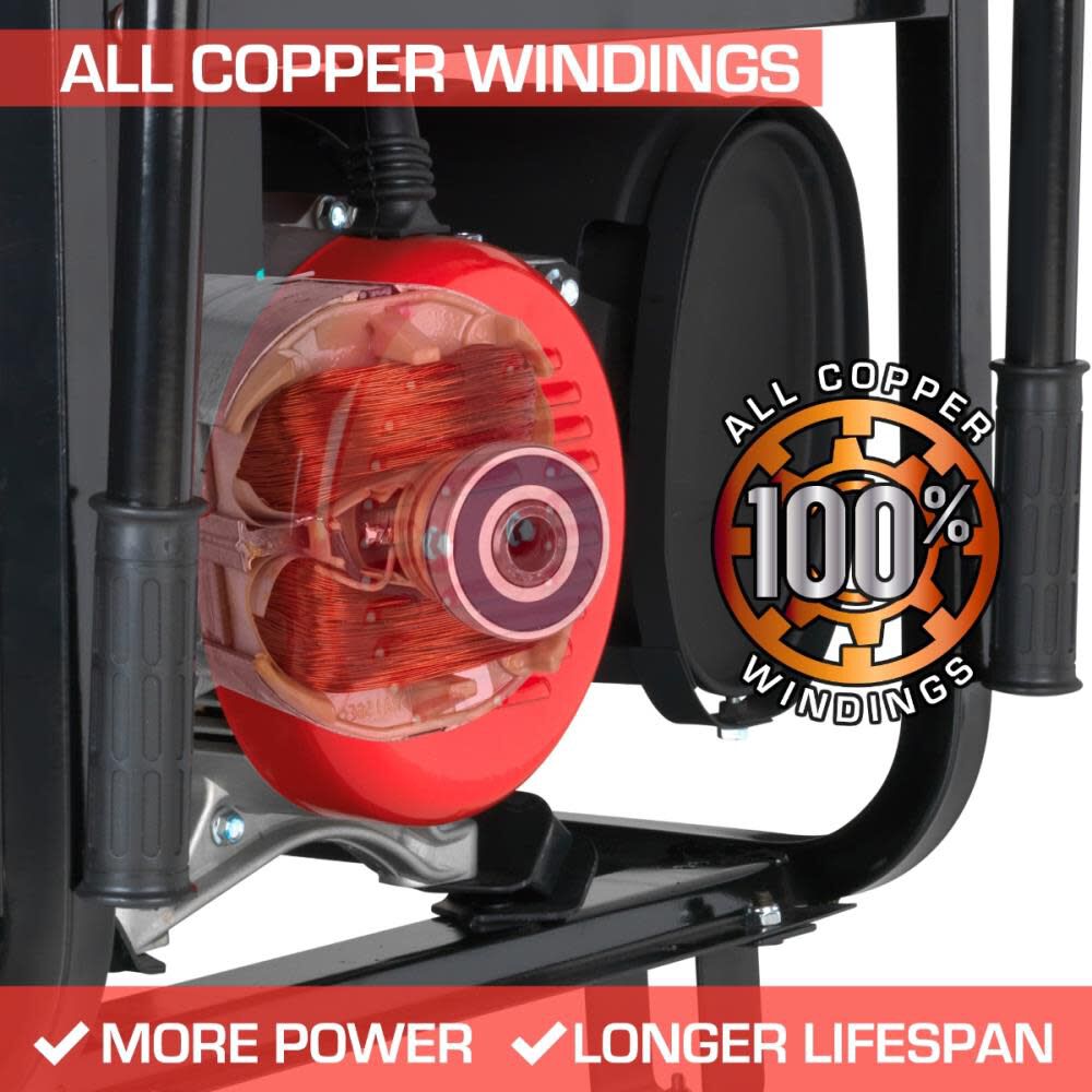 Duromax 12000Watt Dual Fuel Hybrid Portable Generator DS12000EH Acme