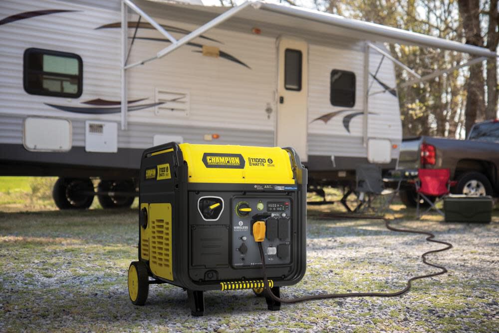 Champion Power Equipment 11,000-Watt Gas Powered 49 State Wireless Remote Start Home Backup Portable Inverter Generator with Quiet Technology, large image number 9