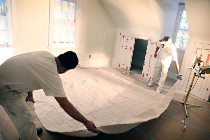 Trimaco SuperTuff Canvas Dropcloth, 6 Oz, 9 Ft.x 12 Ft., large image number 6