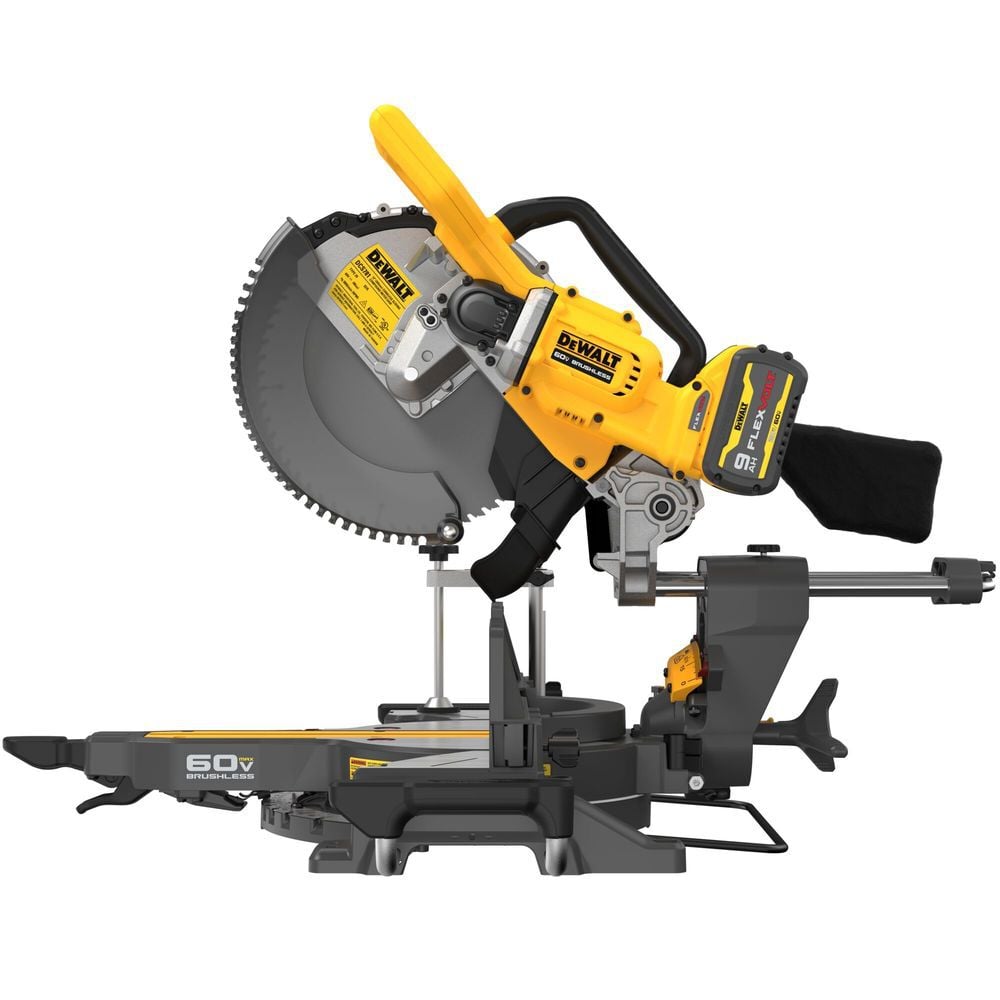 DEWALT 60V 12in Sliding Miter Saw Kit, large image number 8