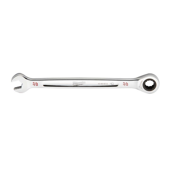 Milwaukee 3/8 in. SAE Ratcheting Combination Wrench