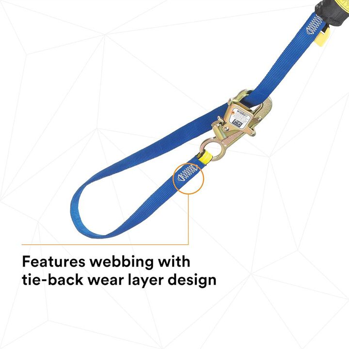 DBI Sala 9 Ft. Tie-Back Twin-Leg Personal Self-Retracting Lifeline, large image number 7