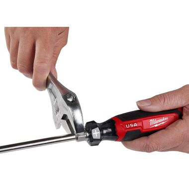 Milwaukee 5/16inch Slotted 6inch Cushion Grip Screwdriver (USA), large image number 6