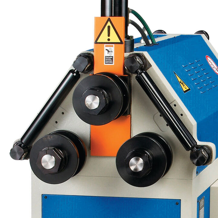 Baileigh R-H55 Hydraulic Angle Ring Roll Bender Machine, large image number 1