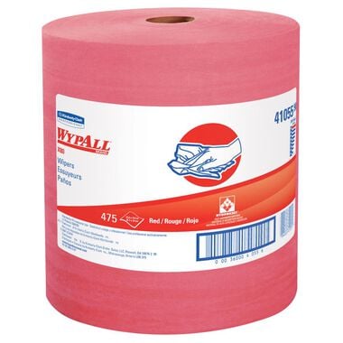 Kimberly Clark WYPALL X80 Jumbo Roll Towels Red