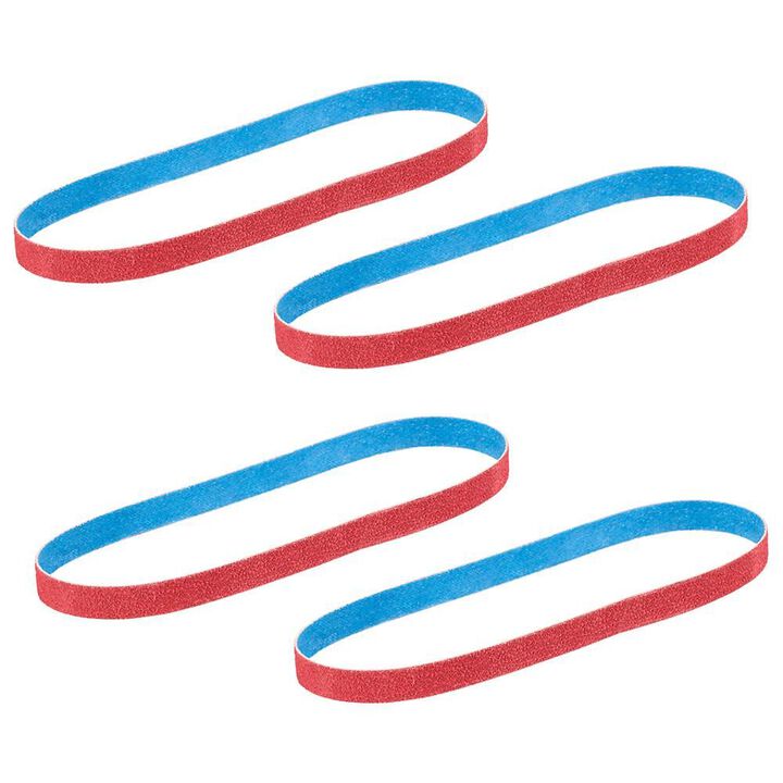 Milwaukee 1/2 Inch x 18 Inch 80 Grit Bandfile Belts  4 Pack, large image number 11