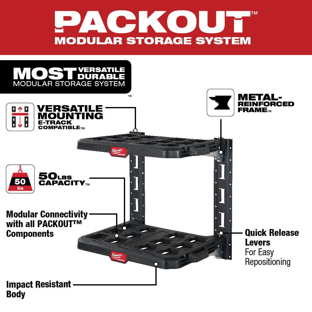 Milwaukee Packout™ Cabinet Shelf – S.T.V. Racking
